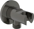 Wandaansluitbocht+handdouchehouder joy Ideal Standard brushed gun metal