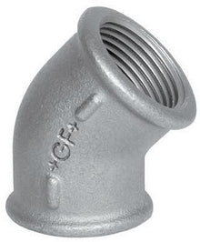 Galva elleboog 45° gf ff Nr 120 2"