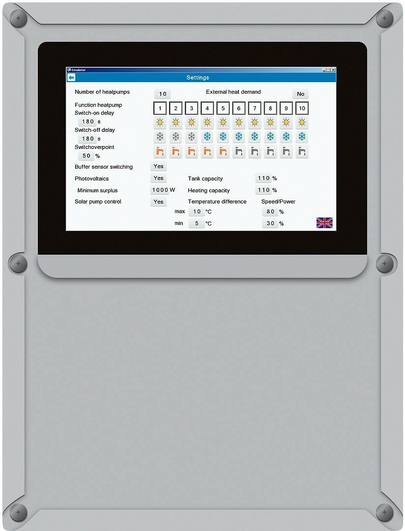 Modbus IP voor bms communicatie