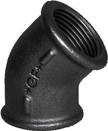 Gas elleboog gf ff 45° Nr 120 2"