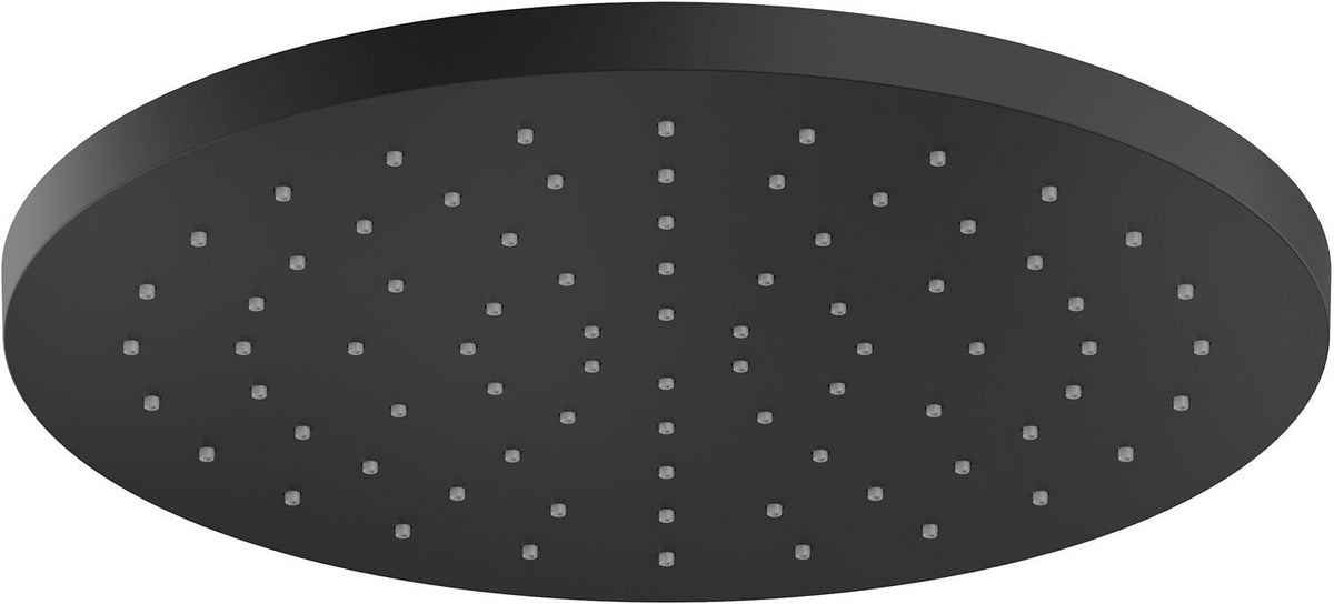 HOOFDDOUCHE UNIVERSEEL NOBILI 250MM ZONDER ARM MAT ZWART