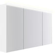 ARMOIRE TOILETTE COFFEE 3 PORTES 1400MM 4250K BLANC MAT
