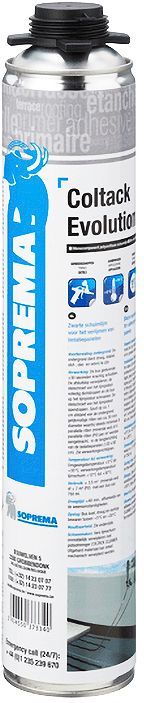 MOUSSE PU POUR ISOLATION PUR/PIR COLTACK EVOLUTION 750ML NOIR SOPREMA