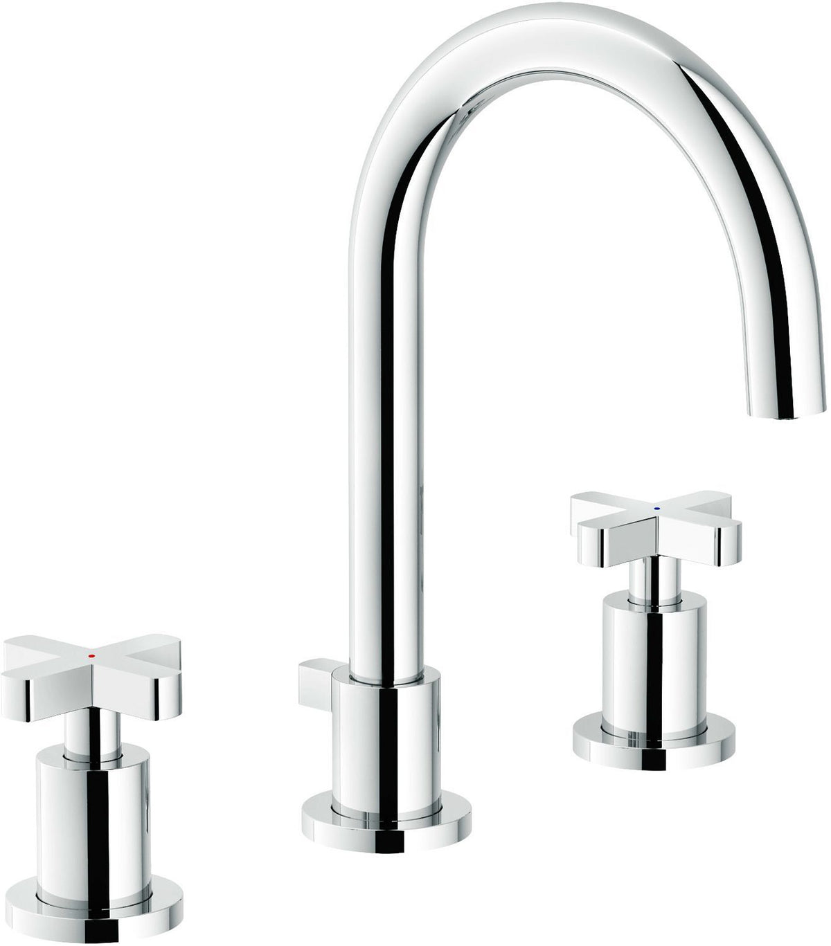 3GATS MENGKRAAN LAVABO LIRA NOBILI SPRONG 150MM A.S.CHROOM