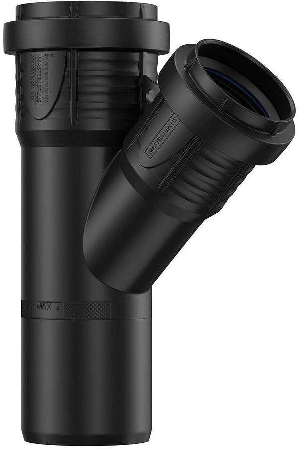T PP 45°MFF 50-40MM ZWART