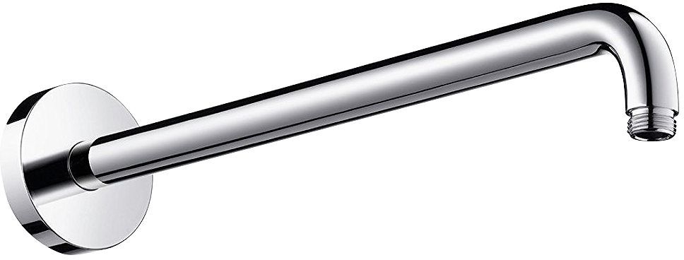 DOUCHEARM MUUR 1/2" 90° SPRONG 389MM HANSGROHE CHROOM