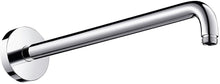 DOUCHEARM MUUR 1/2" 90° SPRONG 389MM HANSGROHE CHROOM