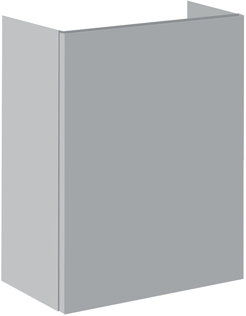 Onderbouw handenwasser puro 40CM push-open satijn grijs, badkamermeubelen — SKU DESCO-162056