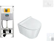 WALLFIX OLI WC SUSPENDU ZERO 46 CATALANO GLOBE BLANC