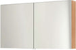 Spiegelkast form/cita 2DEUREN 120CM nordic eik