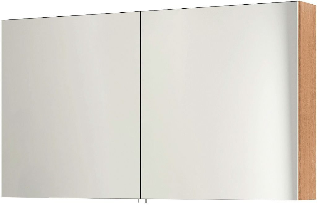 Spiegelkast form/cita 2DEUREN 120CM nordic eik