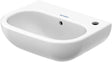 LAVE-MAINS D-CODE DURAVIT 36X27CM TROU A DROITE BLANC