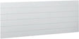 PANNEAU FRONTALE LINE POUR D-RADIATEUR UNI.8 400 600 RAL 9016