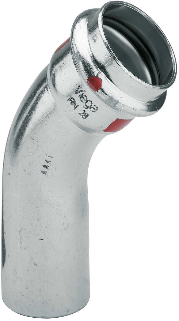 Elleboog 45°MF 28MM prestabo Viega