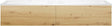 SOUS MEUBLE COFFEE 2 TIROIRS 160 DUO CHENE URBAN +DOUBLE LAVABO EN MARBRE SYNTHETIQUE BLANC MAT
