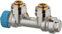 H-BLOK 2-PIJP MULTILUX HEIMEIER 1/2" HAAKS