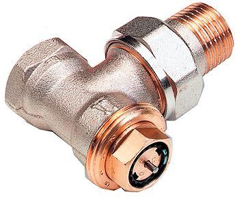 ROBINET DE RADIATEUR THERMOSTATIQUE EQUERRE 3/8 COMAP