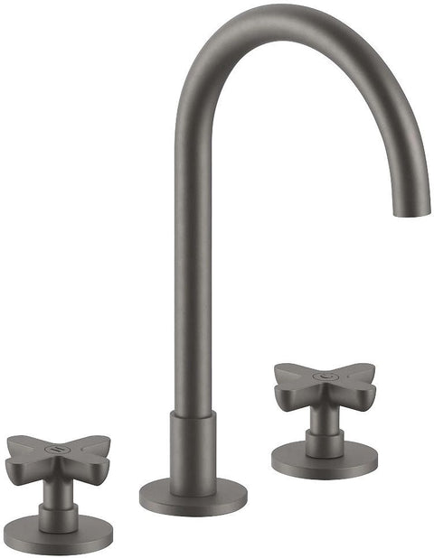 3GATS MENGKRAAN LAVABO ICONA CLASSIC FANTINI ZONDER SLUITING SPRONG 160MM MAT GUN METAL PVD