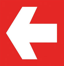 PICTOGRAMME AUTOCOLLANT FLECHE 20X20