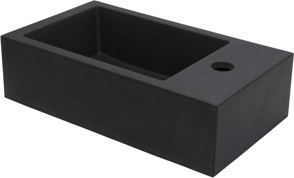 HANDENWASSER NEWFORM 40-22CM +KRAANGAT RECHTS LAVA