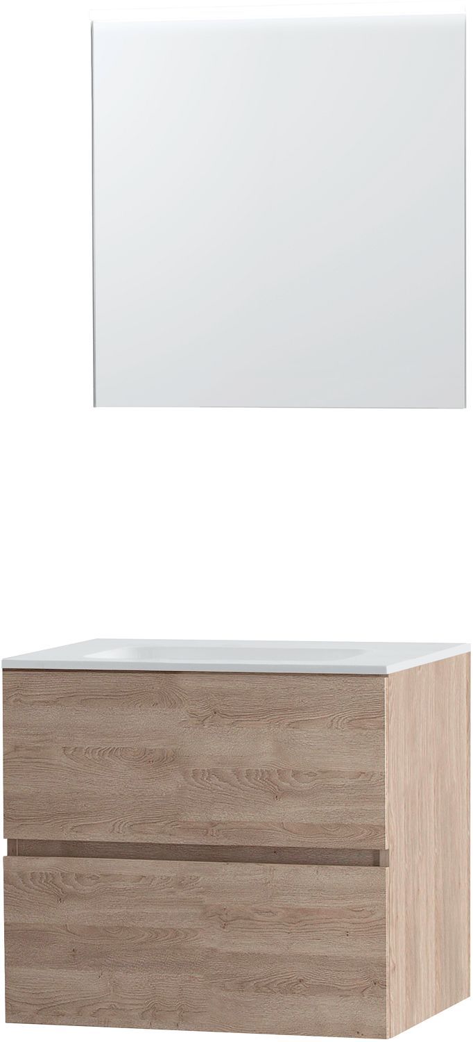 Meubel Molto eik natuur 70 Solid spiegel