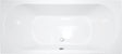 Bad duo desco Collection acryl+poten 190-90CM wit