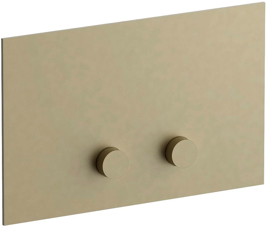 Duwplaat 2-TOETS voor Geberit SIGMA8 SIGMA12 icona classic fantini mat british gold pvd