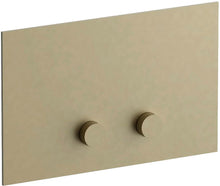 Duwplaat 2-TOETS voor Geberit SIGMA8 SIGMA12 icona classic fantini mat british gold pvd