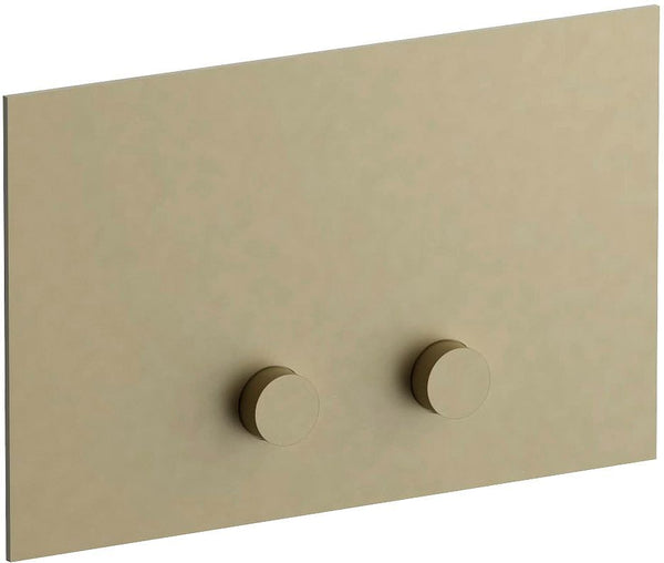 Duwplaat 2-TOETS voor Geberit SIGMA8 SIGMA12 icona classic fantini mat british gold pvd