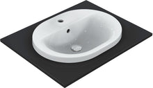 Inbouw lavabo connect Ideal Standard 550X430MM +kraangat/overloop wit