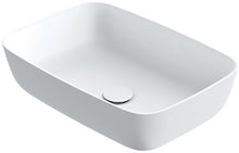Opbouwlavabo neo R 54X38 zonder kraanvlak/overloop xonyx mat wit