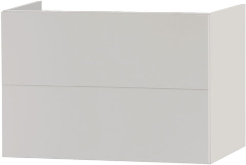 Onderkast puro 2 laden 90CM Push-Open satijn BEIGE, badkamermeubelen — SKU DESCO-188811