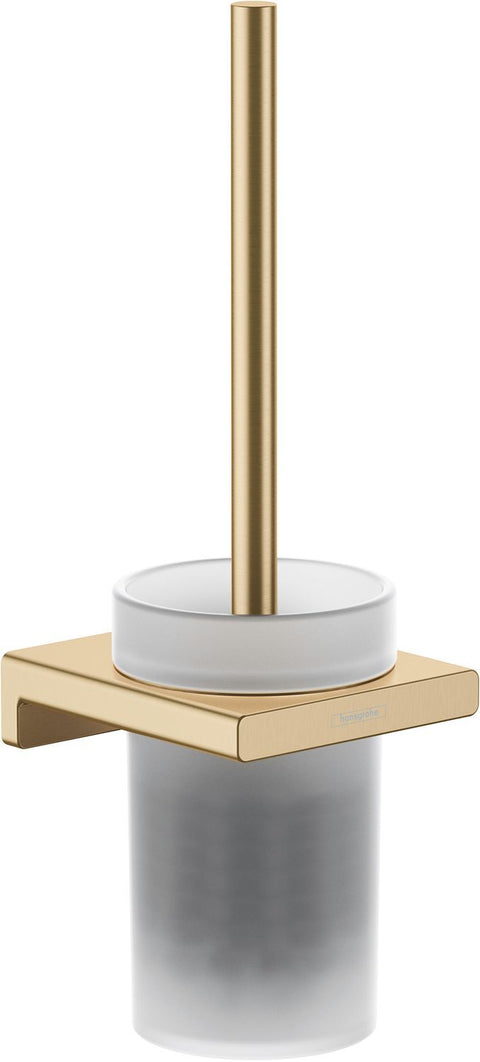 Wc borstelgarnituur muur AddStoris Hansgrohe brushed bronze