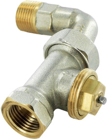 VANNE RADIATEUR THERMOSTATIQUE+COURBE COMAP DROIT 1/2"-M28