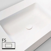 TABLET TAILOR TOP 1 LAVABO LINKS FS 180CM SOLID XONYX WIT