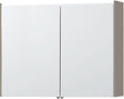 Spiegelkast Molto 91CM met verlichting ledline poedergrijs