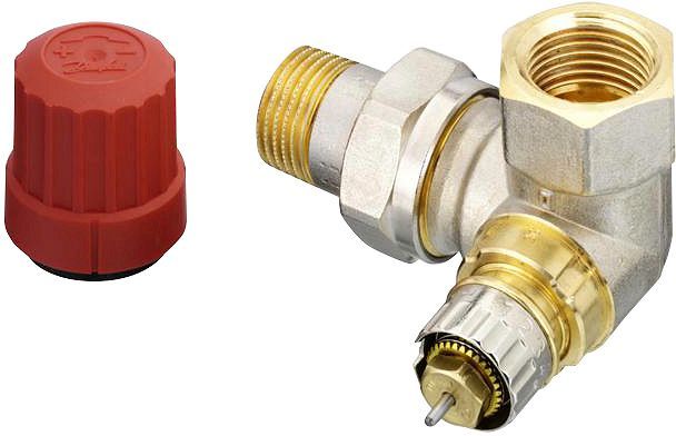 THERMOST.RAD.KR.DANFOSS DUBBEL HAAKS L 1/2"MF