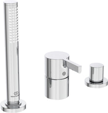 3TROU MELANGEUR BORD DU BAIN POUR REMPLISAGE PAR TROP-PLEIN JOY IS CHROME