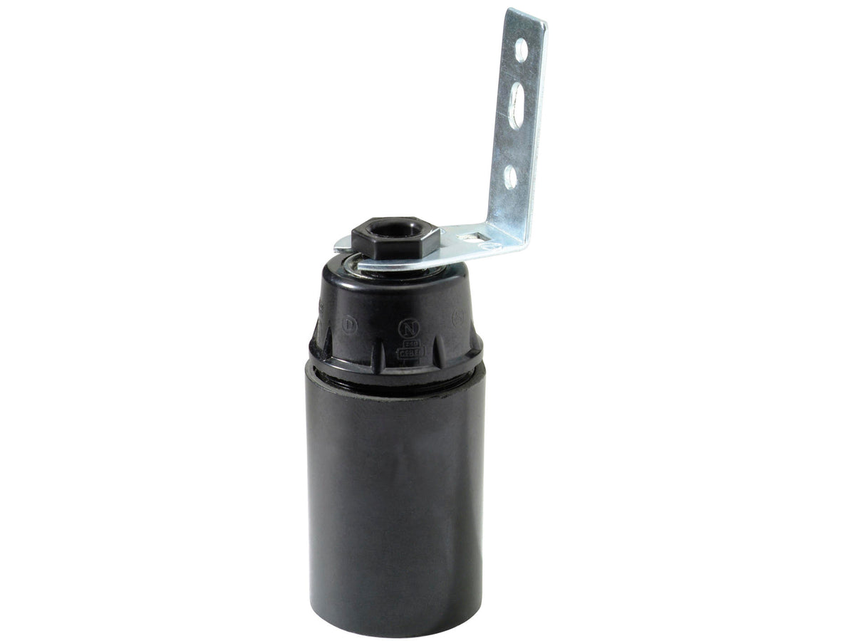 Profile fitting E14 met haak zwart