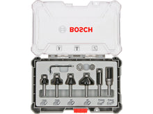 Bosch Professional frezenset 8mm 6-delig