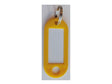 Sleutellabel rood/geel