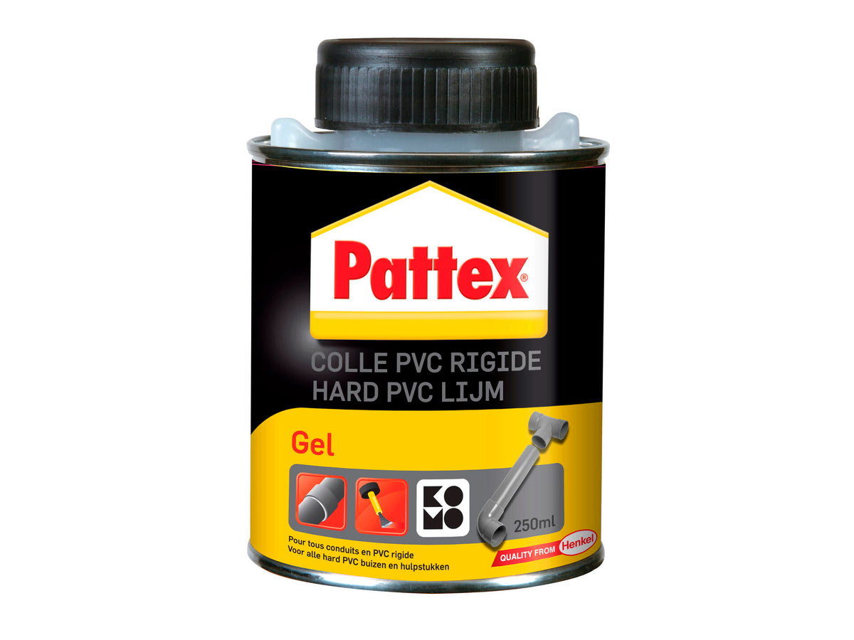 gel PVC lijm hard 250ml