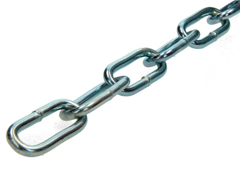 gesmede ketting lange schakel 4mm per lopende meter