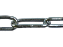 chaîne forgée maillon long 5mm zingué par mètre courant