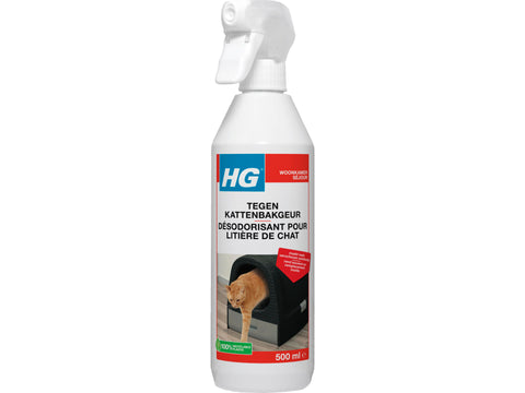 HG geurverwijderaar kattenbak 500ml