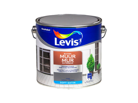 Levis gevelverf zijdeglans 2,5l leikleur