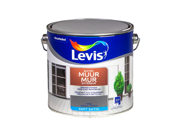 Levis peinture façade satin 2,5l ardoise