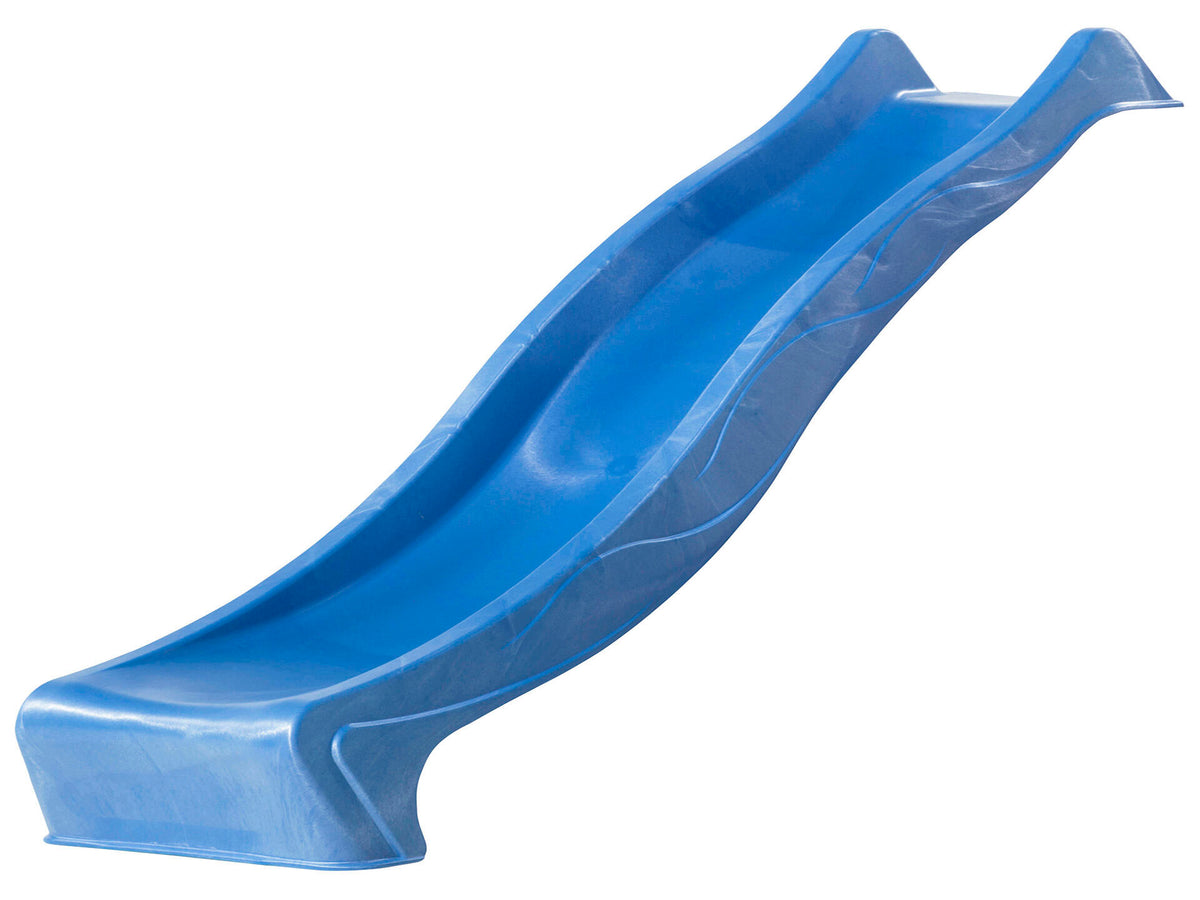 Gardenas glijbaan 120cm hoog blauw