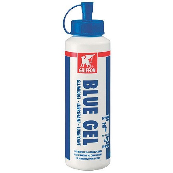 Glijmiddel blue gel knijpfles 250G