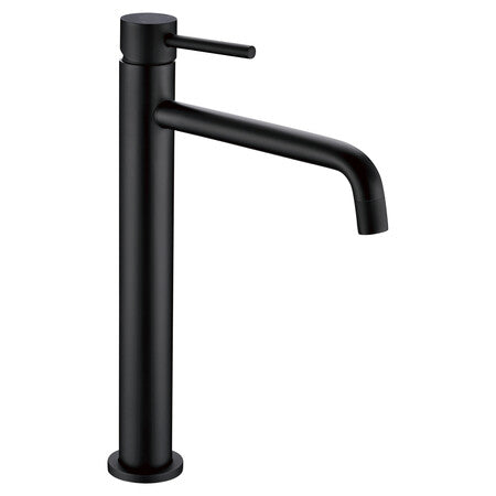 go by van marcke cocoon wastafelmengkraan eengreeps verhoogd 165 mm zwart